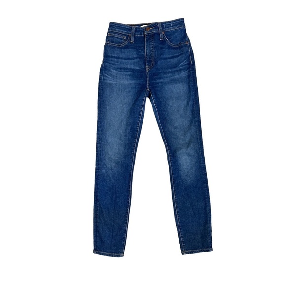 Madewell Curvy High Rise Skinny Jeans Size 25 - Picture 1 of 6